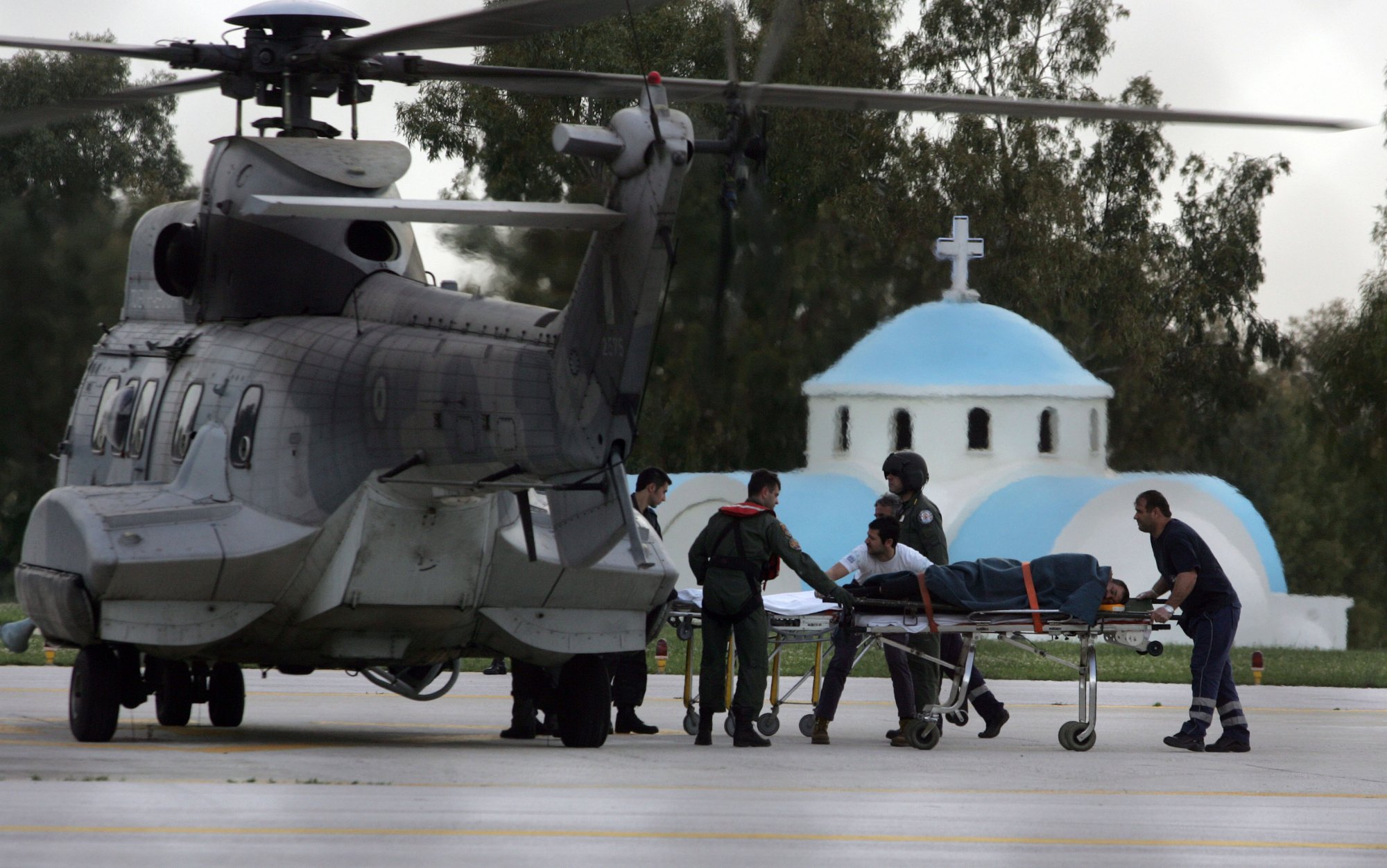 Επιχείρηση super puma στο Άγιο Όρος – Bίντεο από τη διάσωση ορειβάτη