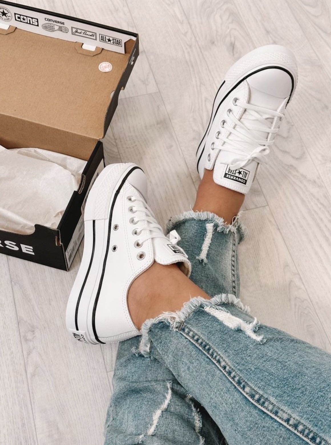 converse all star chuck Taylor platforms