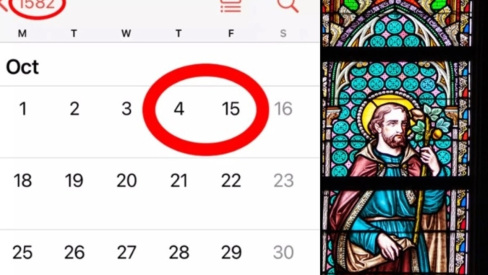 Τύπος παρατήρησε μια περίεργη ιδιορρυθμία στο ημερολόγιο του iPhone: Γιατί λείπουν 10 ημέρες από τον Οκτώβριο του 1582