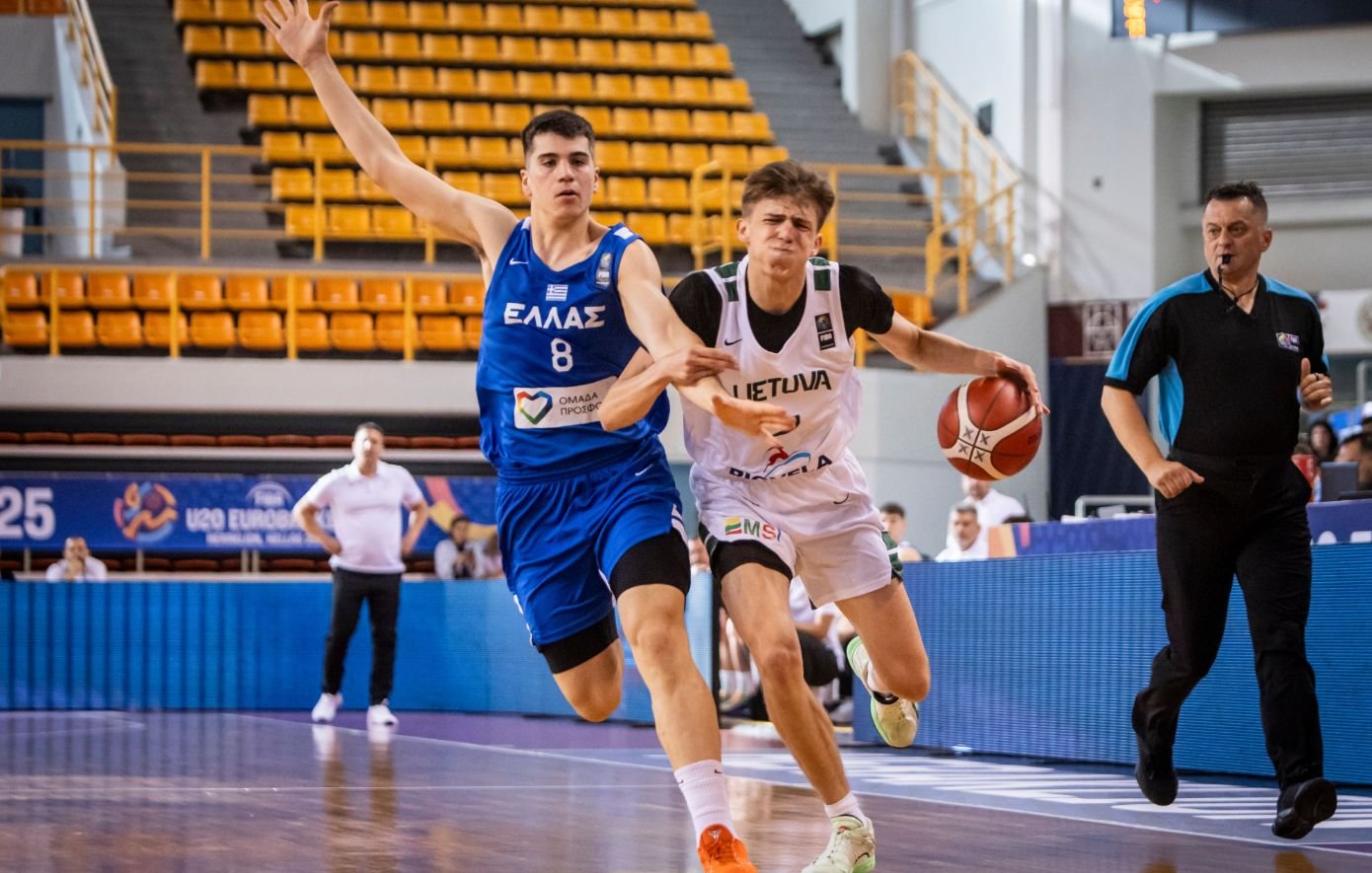 Ελλάδα – Λιθουανία 84-65: Τέλειο ξεκίνημα στο EuroBasket U20