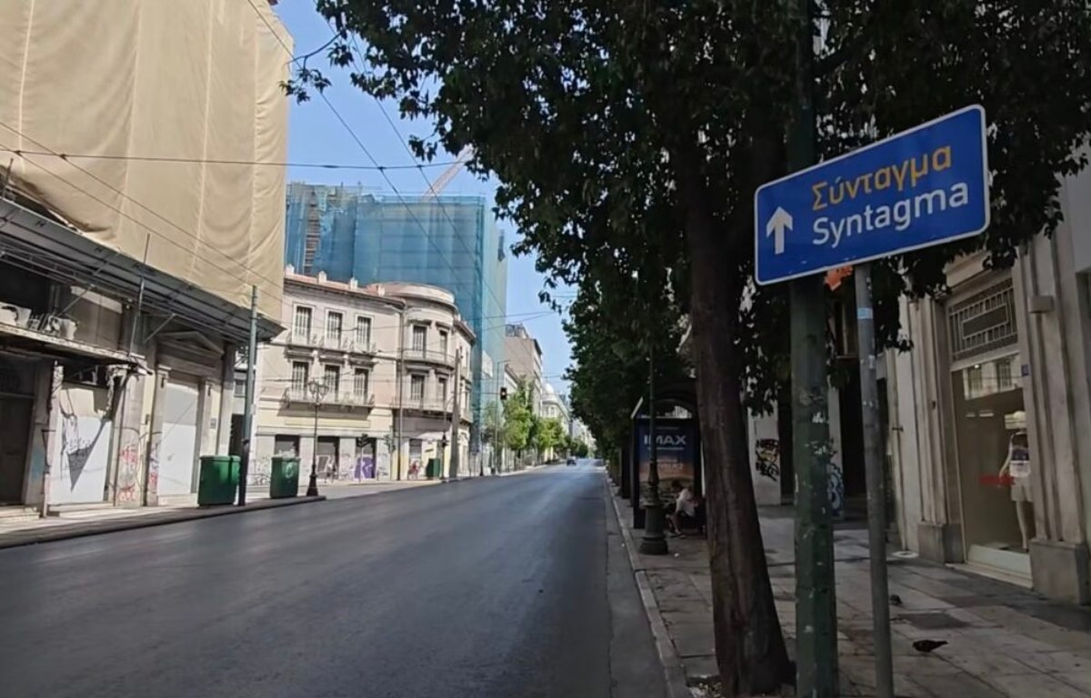 Διακοπές και καύσωνας ερήμωσαν την Πρωτεύουσα – «Αυγουστιάτικη» η εικόνα της Αθήνας