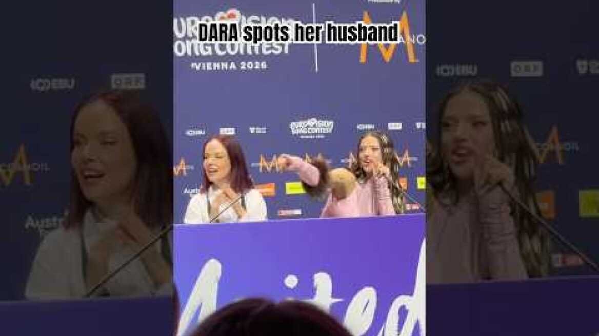 DARA explains her husband’s role in her Eurovision 2026 journey #eurovision2026 #bulgaria