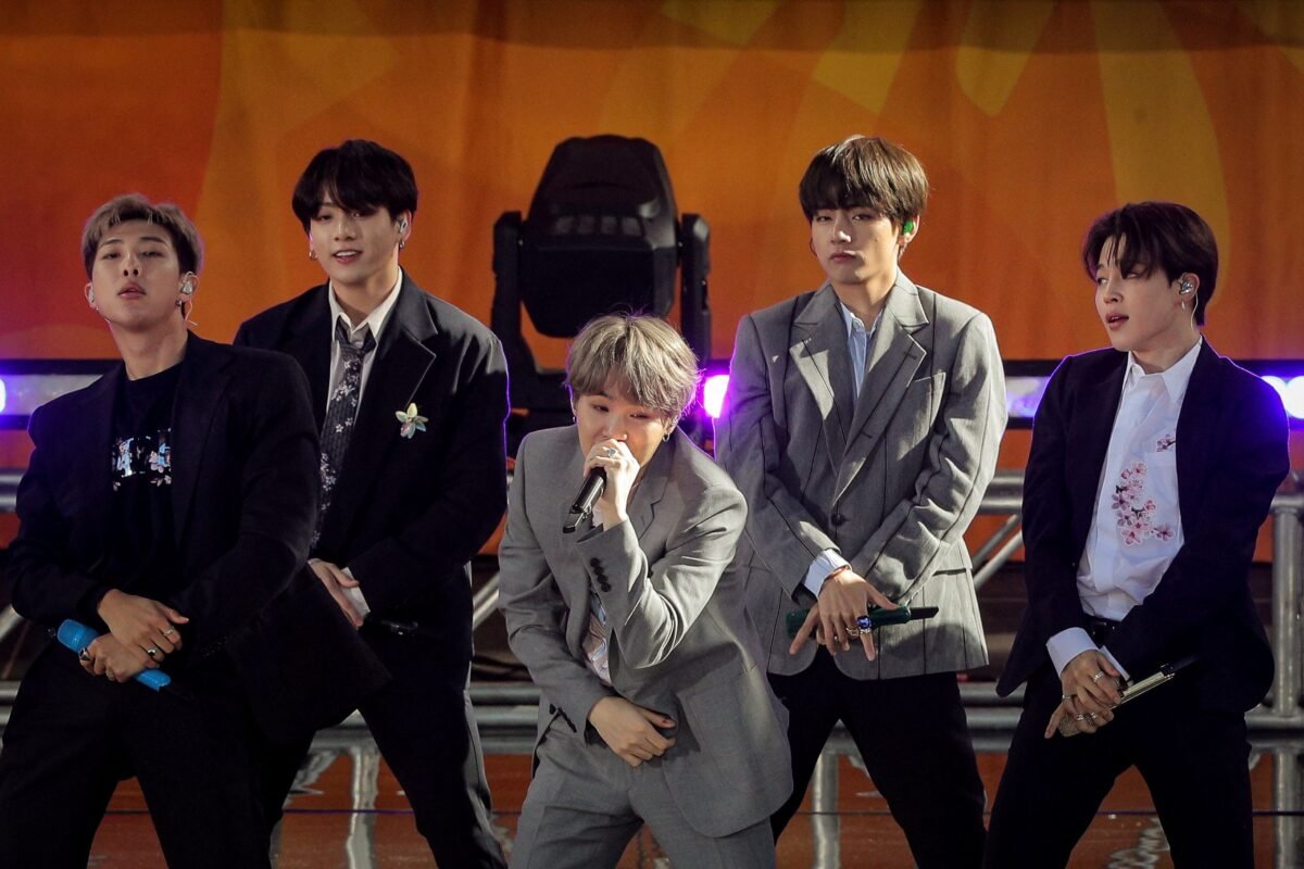 Μέλη της K-Pop band BTS