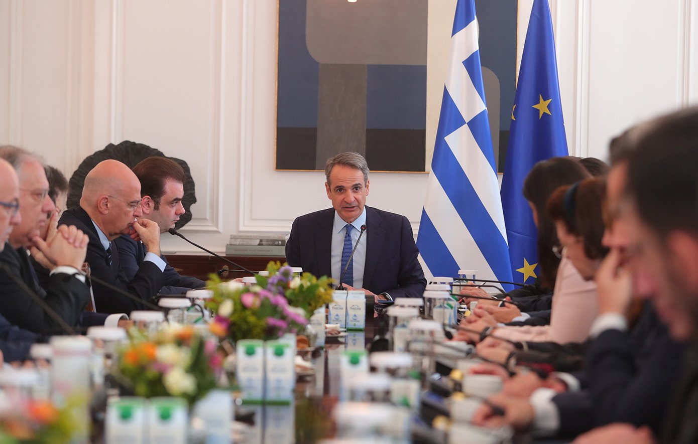 Συνεδριάζει την Τρίτη το υπουργικό συμβούλιο, υπό τον πρωθυπουργό Κυριάκο Μητσοτάκη