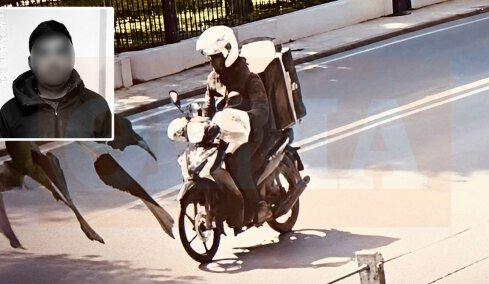 Αυτός είναι ο ντελιβεράς που πετούσε πέτρες και τραυμάτιζε περαστικούς στην Κηφισιά, δείτε βίντεο  