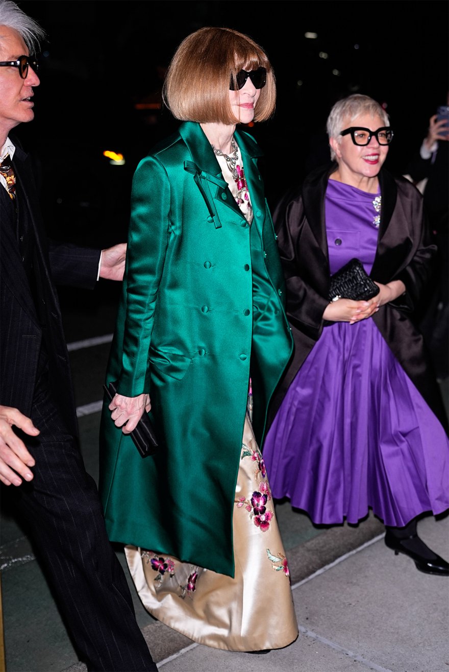 Οι εμφανίσεις στο pre party του Met Gala στο σπίτι του Τζεφ Μπέζος: Η αυστηρή Άννα Γουίντουρ και η αποκαλυπτική Μπρουκς Νάντερ
