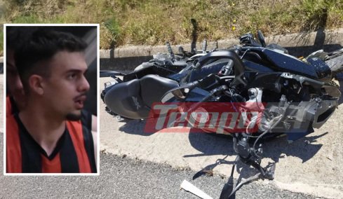 Στην κάμερα από το κράνος του πατέρα ψάχνουν απαντήσεις για το μοιραίο τροχαίο στην Αχαΐα, θρήνος στο Πειραματικό Λύκειο και την Παναχαϊκή για τον 17χρονο Ηλία