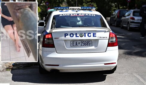 Βίντεο-σοκ από τη Λάρισα: Κρατούσε όμηρο την πρώην σύζυγό του, απειλούσε να την κάψει ζωντανή και έκανε live μετάδοση