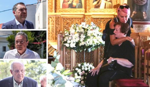Σύσσωμος ο πολιτικός και ο δημοσιογραφικός κόσμος στο τελευταίο αντίο στον Νάσο Αθανασίου