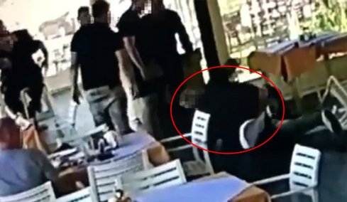 Βίντεο: Μέλος της μαφίας των Χανίων ξυλοκοπεί άγρια άνδρα μέσα σε εστιατόριο μπροστά σε πελάτες που παρακολουθούν τρομοκρατημένοι 