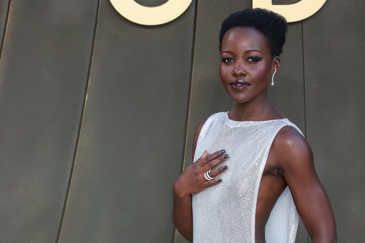 Cast member Lupita Nyong’o attends the "The Odyssey" world premiere in London, Britain, July 6, 2026. REUTERS/Isabel Infantes
