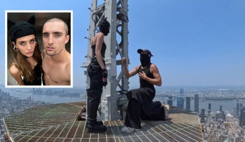Η κόρη καλλιτεχνών τσίρκου και ο «εθισμένος» στην αδρεναλίνη: Ποιο είναι το ζευγάρι Ρώσων που αρραβωνιάστηκε στην κορυφή του Empire State Building