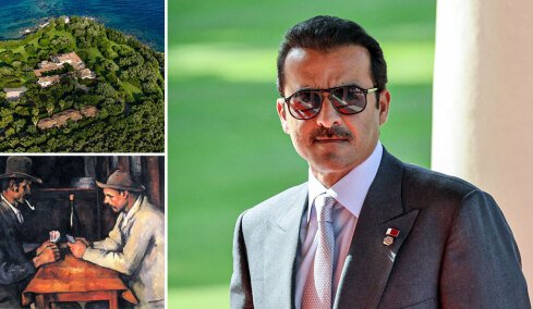Αλ Θάνι: Από τους «Χαρτοπαίχτες» του Εμπειρίκου μέχρι τη βίλα του Μπερλουσκόνι στη Σαρδηνία... 350.000.000 ευρώ δρόμος!  