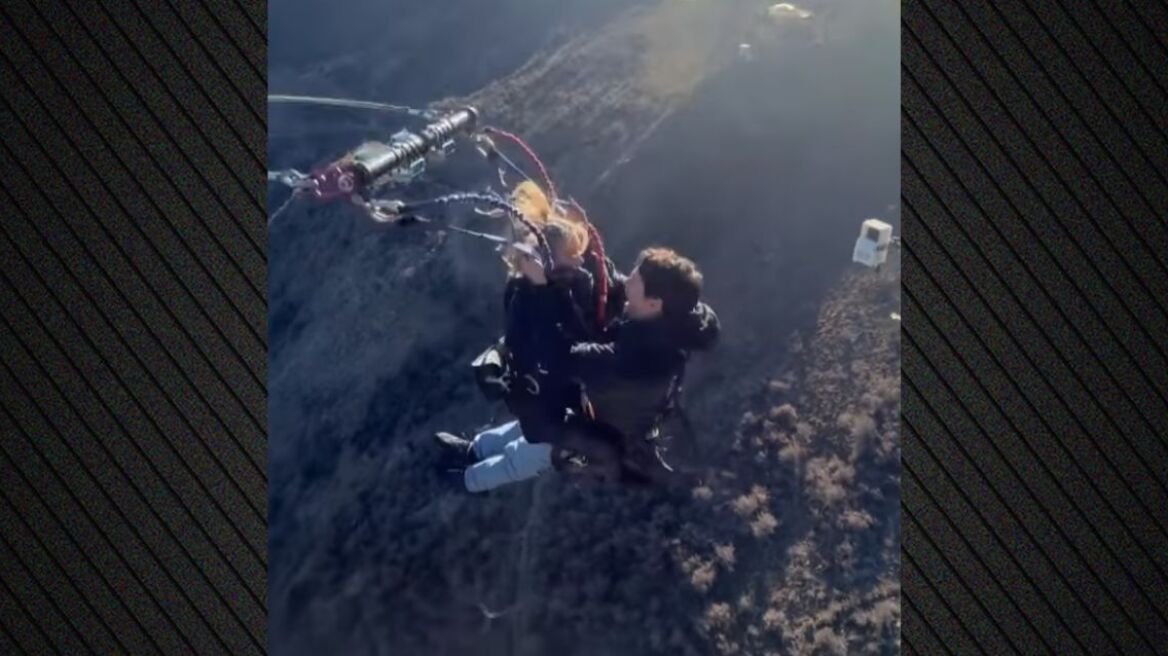 Η Σίντνεϊ Σουίνι έκανε bungee jumping με τον σύντροφό της στη Νέα Ζηλανδία, δείτε βίντεο