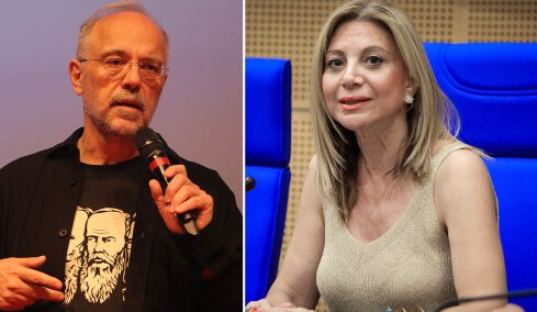 «Μωραίνει Κύριος»: Η αιχμηρή απάντηση Αυγερινού για τη διαγραφή του από την Καρυστιανού, την κατηγορεί για εγωμανία
