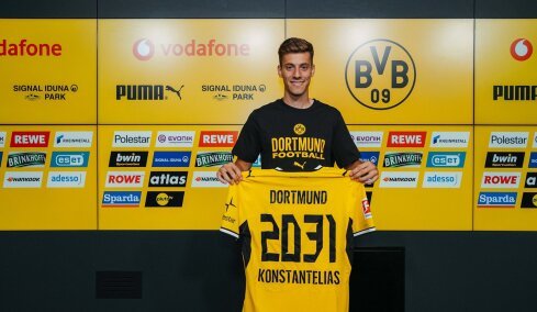Η Ντόρτμουντ ανακοίνωσε τον Κωνσταντέλια για τα επόμενα 5 χρόνια, ο αποχαιρετισμός του ΠΑΟΚ