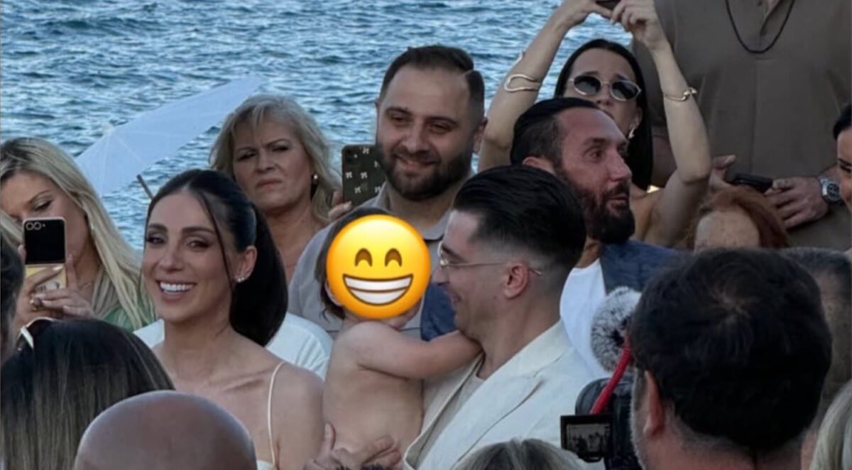 Η βάφτιση του μικρού Παναγιώτη