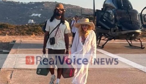Στην Πάτμο η Μαντόνα: Επισκέφθηκε το Σπήλαιο της Αποκάλυψης και δήλωσε ότι θα επιστρέψει σύντομα στο νησί 