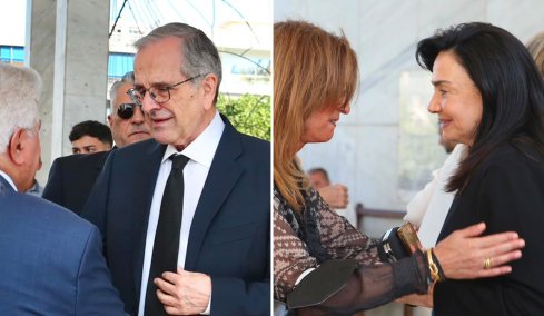 Στο Α΄ Νεκροταφείο το μνημόσυνο για τον έναν χρόνο από τον θάνατο της Λένας Σαμαρά