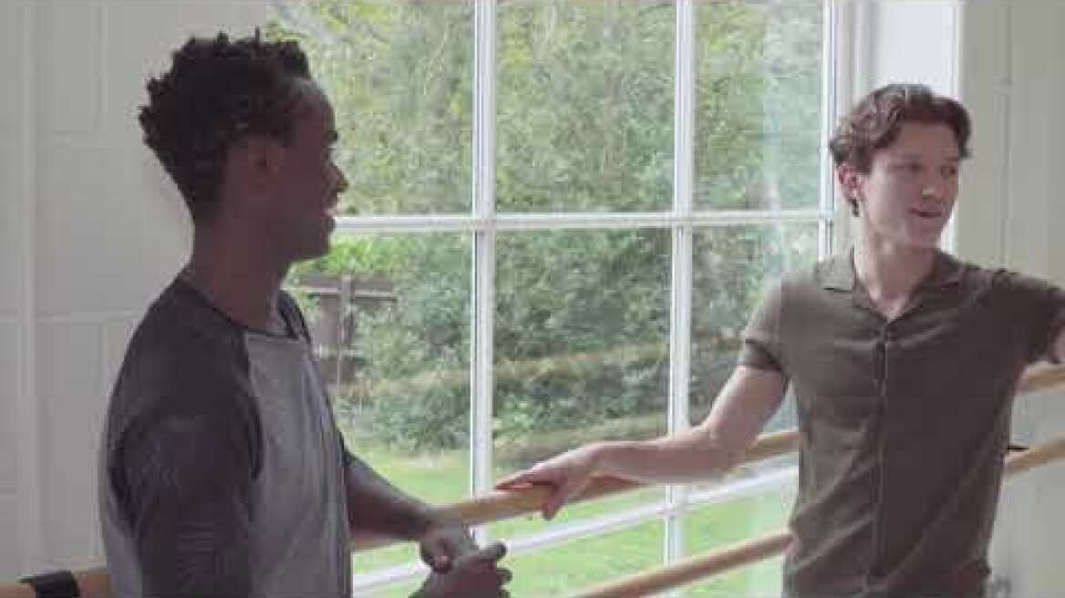 Tom Holland dancing ballet