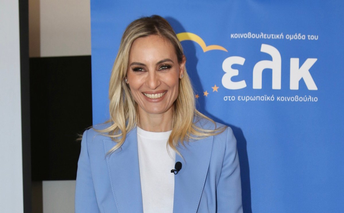 Η ευρωβουλευτής της Νέας Δημοκρατίας, Ελεονώρα Μελέτη