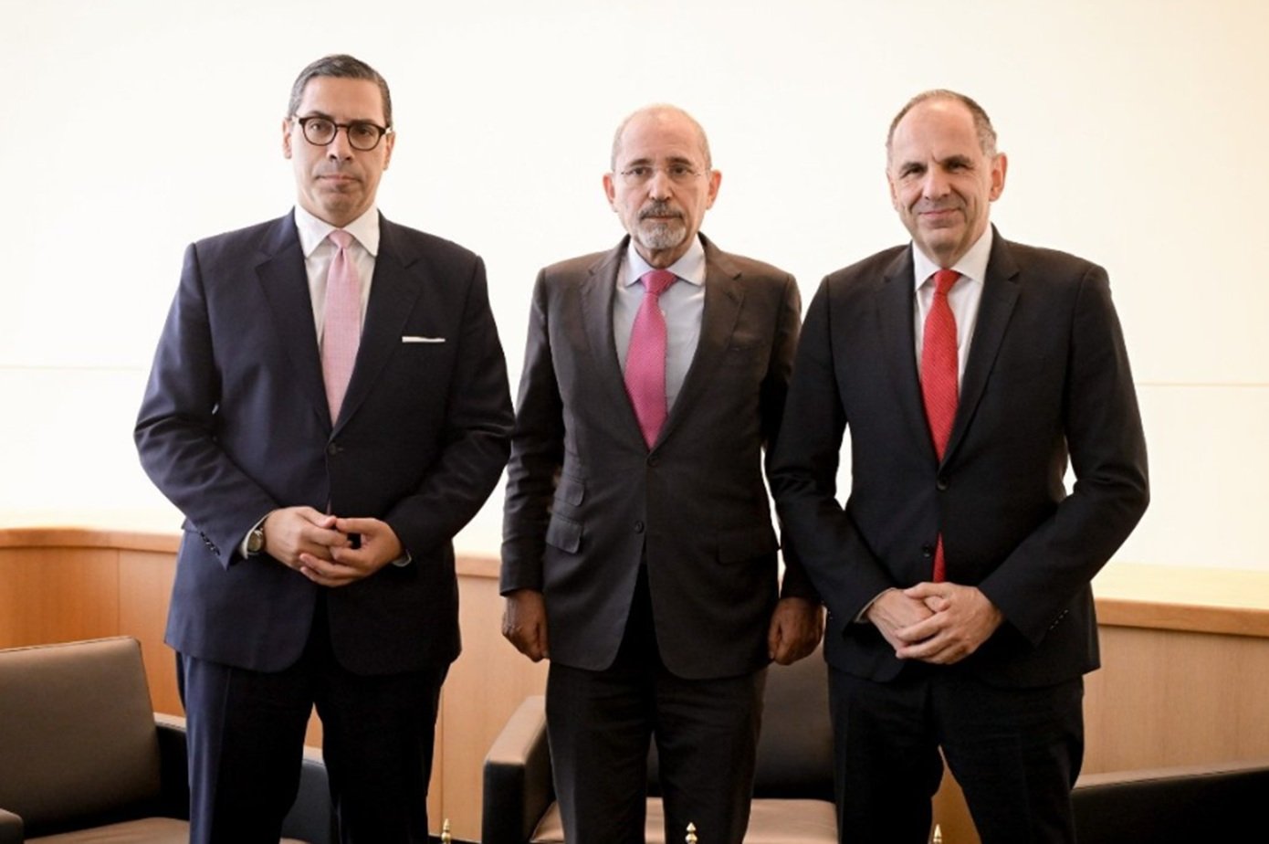 Συνάντηση Γεραπετρίτη, Κόμπου και Σαφάντι: Στο επίκεντρο Μέση Ανατολή και Ανατολική Μεσόγειος
