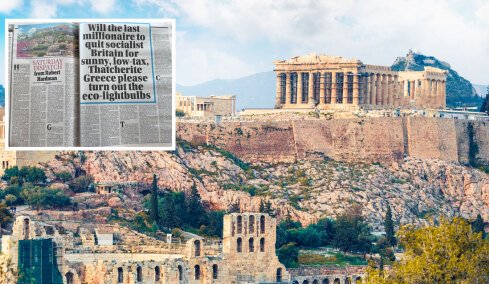 Ο τελευταίος εκατομμυριούχος που θα μετακομίσει στην Ελλάδα, να σβήσει τα φώτα: Σαρκαστικοί οι Βρετανοί αρθρογράφοι, «η χώρα μας παρακμάζει»