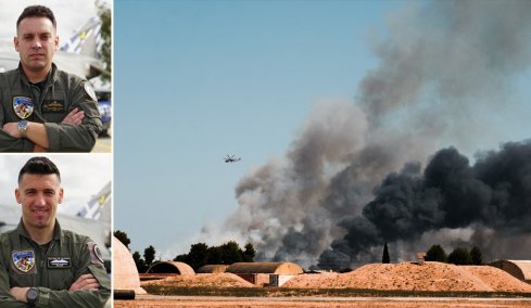 Νέα βίντεο από την πτώση του Phantom στην Τανάγρα, η στιγμή που πέφτει φλεγόμενο και εκρήγνυται - Οι πιλότοι μας έσωσαν, λένε κάτοικοι