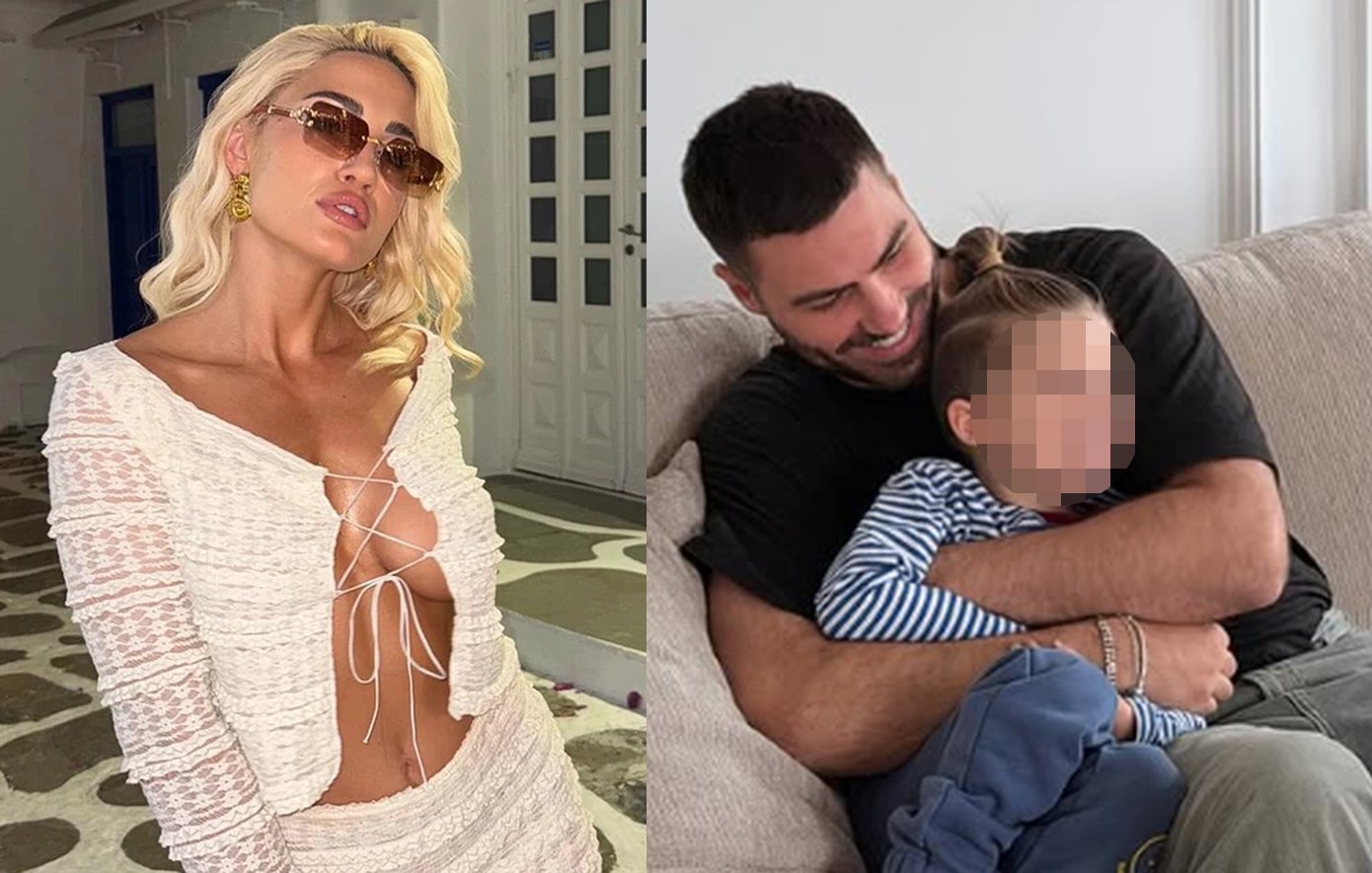 «Λιώνω»: Η Ιωάννα Τούνη φωτογραφίζει τον σύντροφό της αγκαλιά με τον μικρό Πάρη