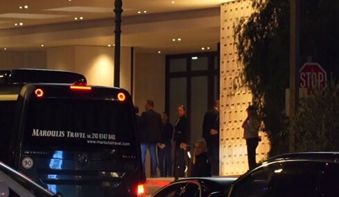 Υπό δρακόντεια μέτρα ασφαλείας στο «Conrad Athens The Ilisian» ο Ρούμπιο, δείτε βίντεο
