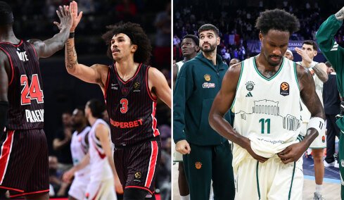 EuroLeague: Η νίκη του Ολυμπιακού επί της Αρμάνι και η ήττα του Παναθηναϊκού από την Εφές τους έφεραν συγκάτοικους στην κορυφή, δείτε βίντεο 