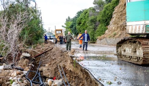 Βούλιαξε στις λάσπες η αγροτική παραγωγή στο Οροπέδιο Λασιθίου, χωρίς νερό 2.500 κάτοικοι στον Μυλοπόταμο