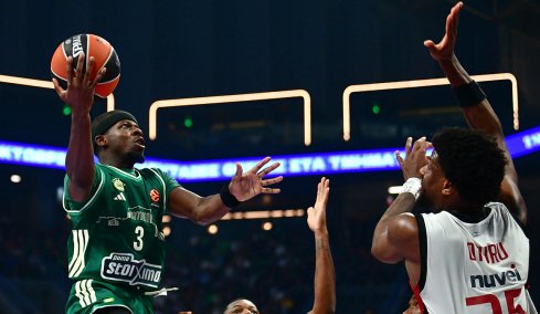Παναθηναϊκός - Χάποελ Τελ Αβίβ 46-48 (Ημίχρονο): Live ο αγώνας στο T-Center