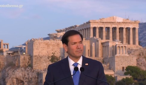 Μάρκο Ρούμπιο από την Πνύκα: Η Ελλάδα υπόδειγμα συμμάχου, οι αναφορές στην Αθηναϊκή Δημοκρατία, σε Πλάτωνα και Αριστοτέλη