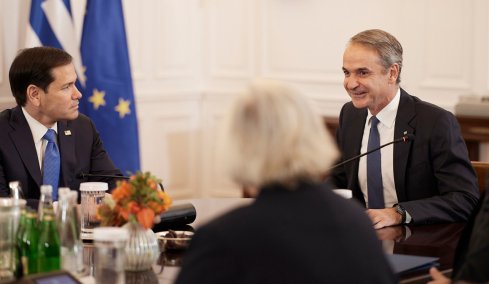 Τι είπε και τι συμφώνησε ο Ρούμπιο στην Αθήνα: Η κοινή κατανόηση, τα 4 δισ. για όπλα σε F-35 και F-16, η πλήρης στήριξη στα ενεργειακά σχέδια
