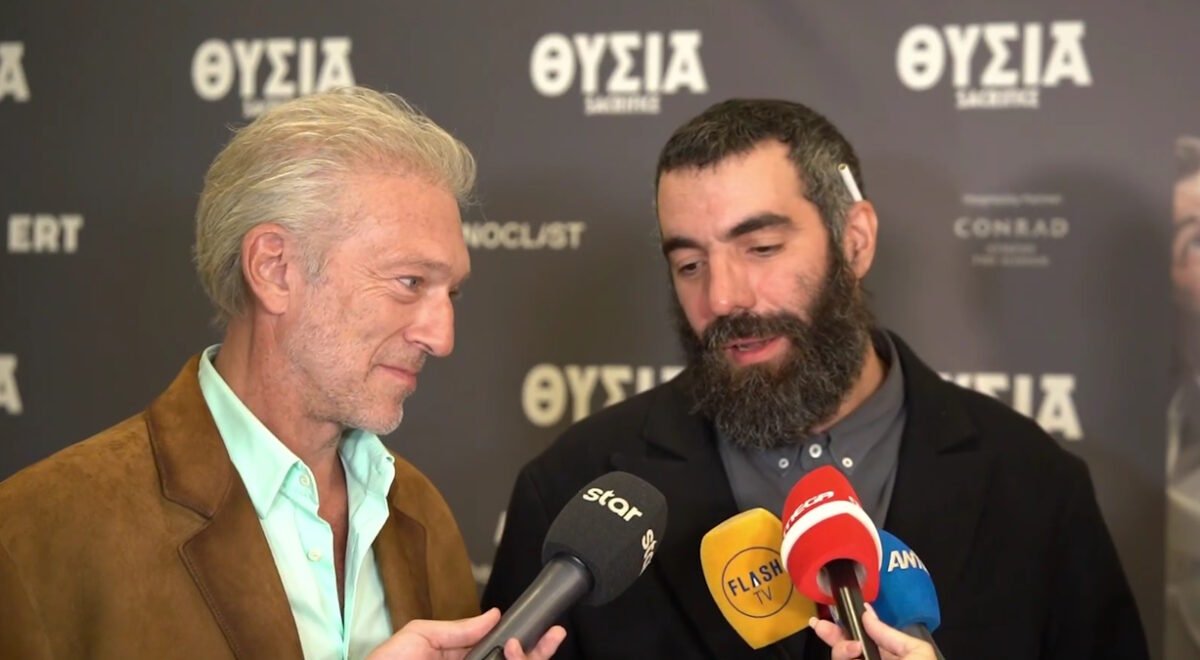 Ο Ρομέν Γαβράς και ο Βενσάν Κασέλ