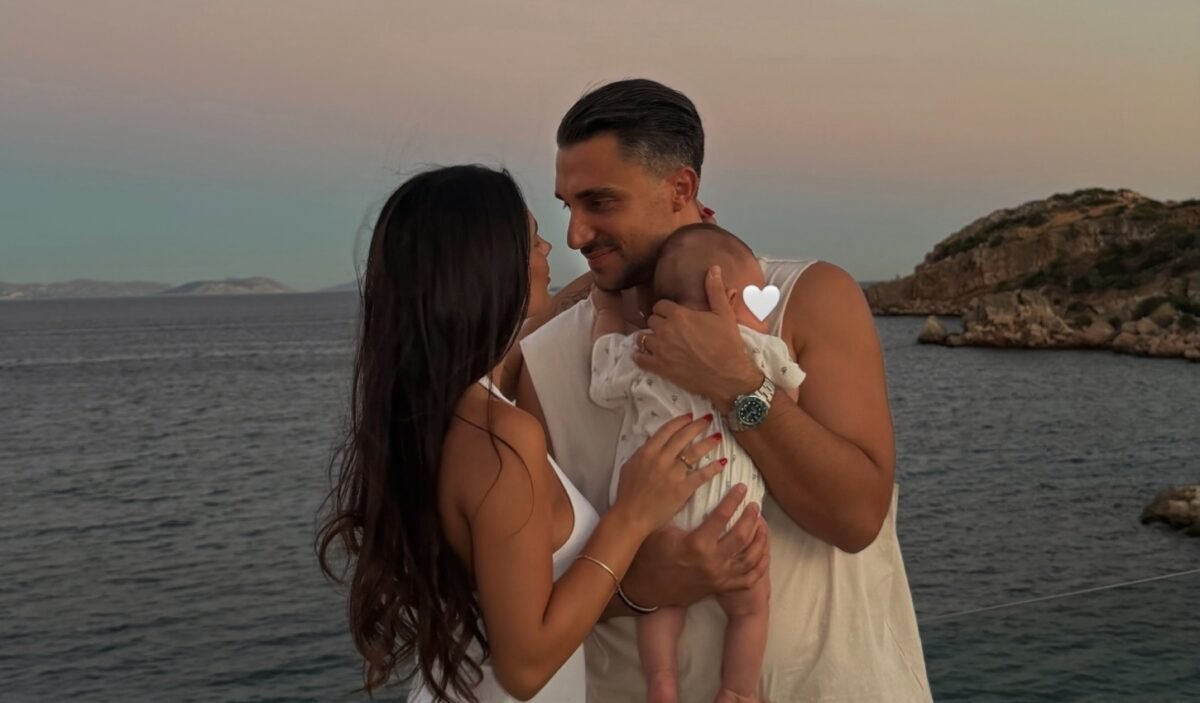 Ο Σάκης Κατσούλης με την Μαριαλένα Ρουμελιώτη