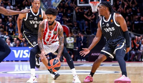 Βίρτους Μπολόνια - Ολυμπιακός 96-94: Έχασε το θρίλερ με buzzer-beater του Καρ, δείτε βίντεο