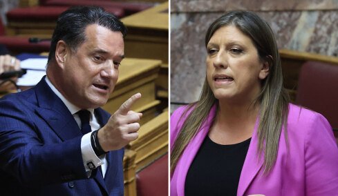 Άγριος καβγάς Άδωνι - Ζωής στη Βουλή: «Ποιος σας κατέστρεψε και σας έκανε τέτοιο ψώνιο;», «Είσαι φασίστας» - Η κόντρα για το Ισραήλ και το σύνθημα «και α και ου»  